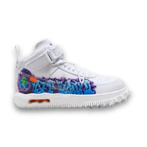 Air Force 1 Mid Off-White Graffiti White