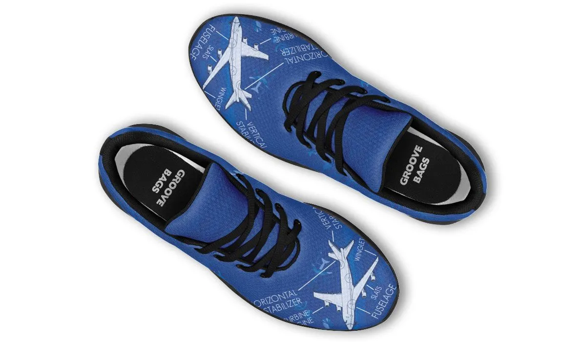 Airplane Diagram Sneakers