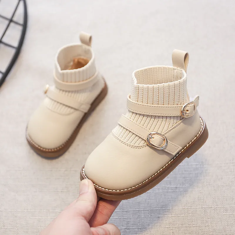 Baby Girl Soft-soled Autumn Non-slip Short Boots