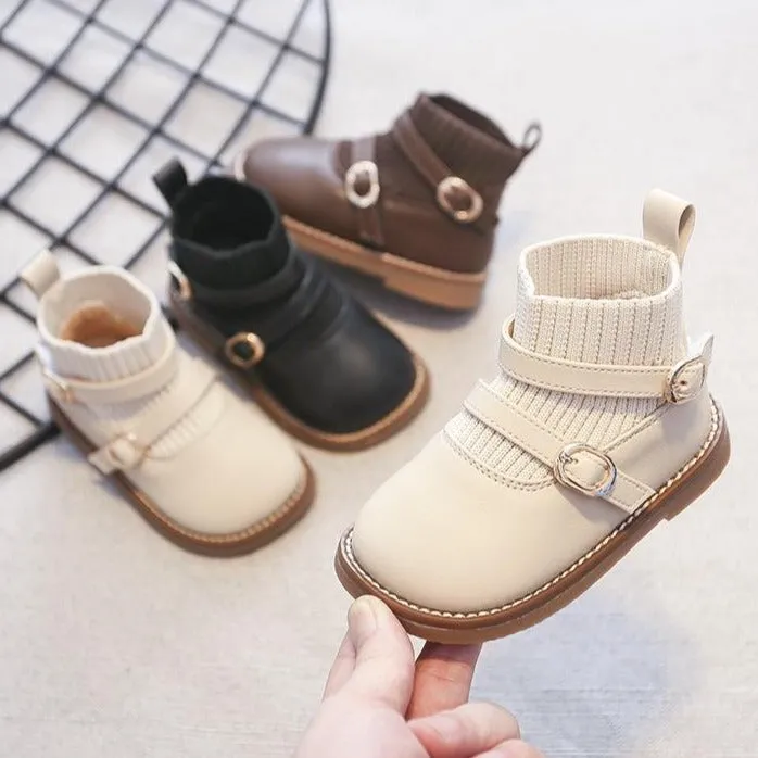 Baby Girl Soft-soled Autumn Non-slip Short Boots