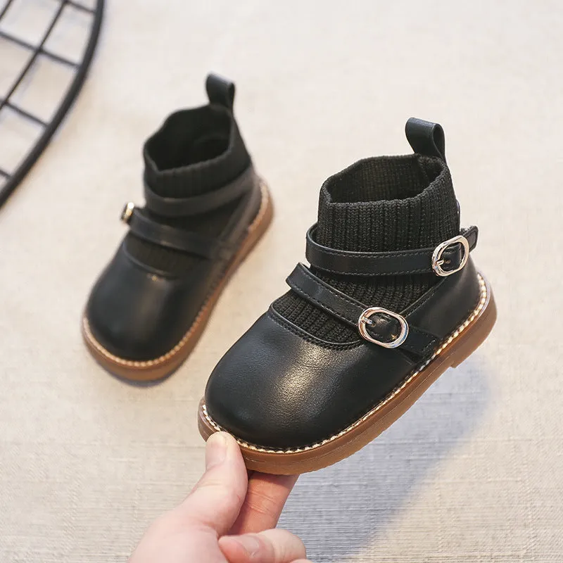 Baby Girl Soft-soled Autumn Non-slip Short Boots