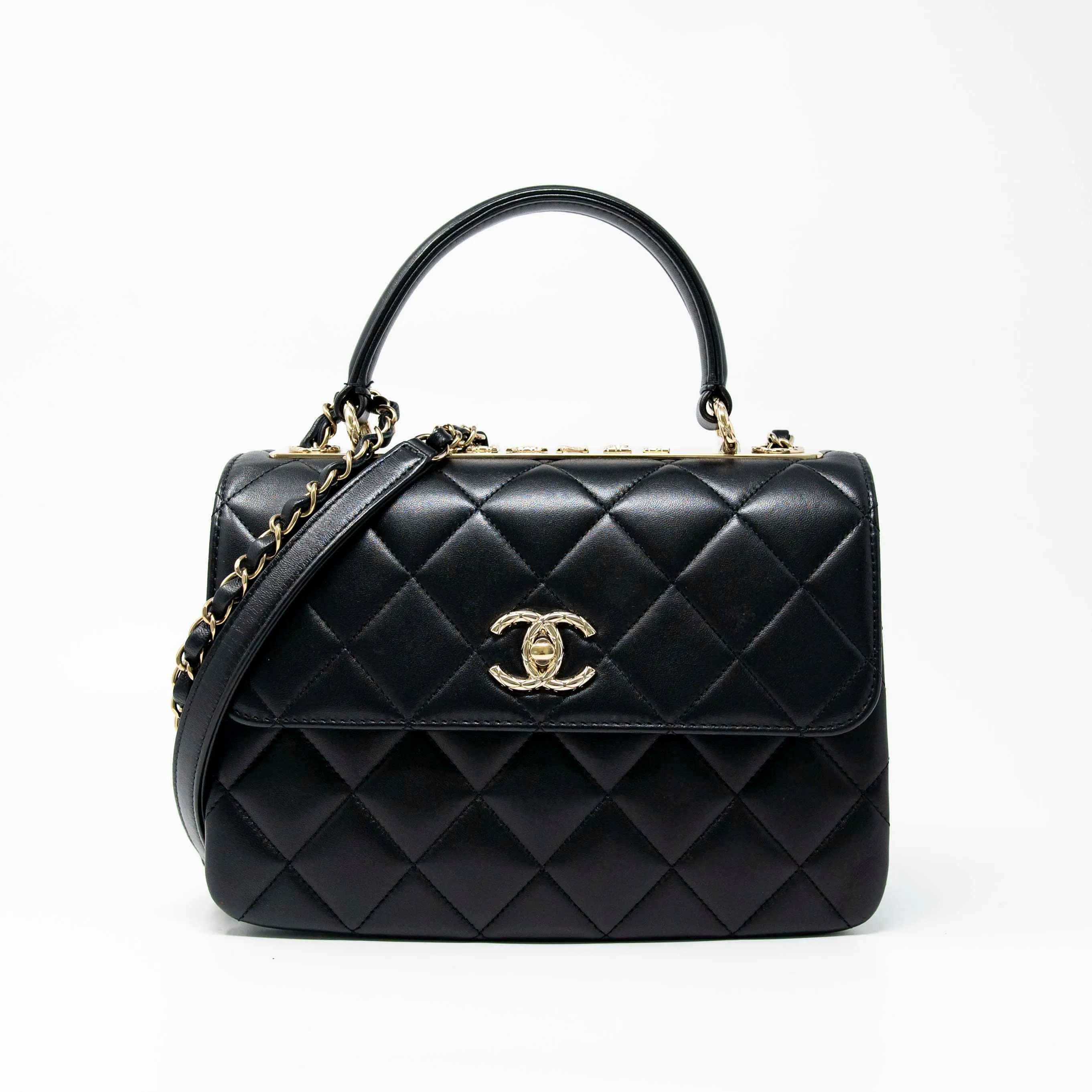 Chanel Black Medium Trendy Flap