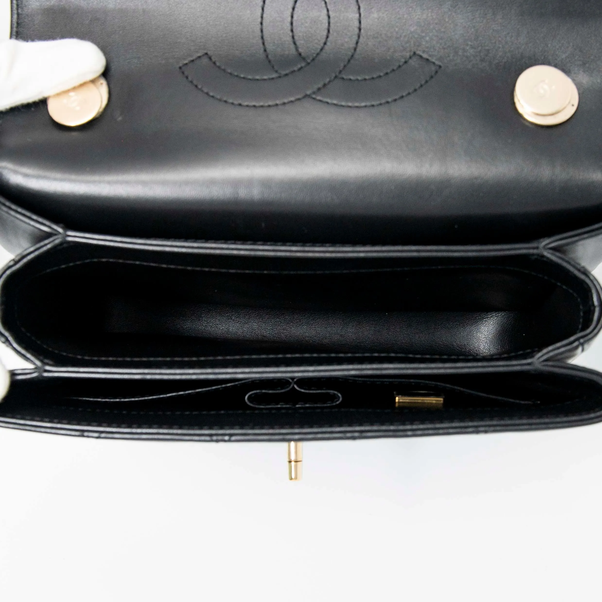 Chanel Black Medium Trendy Flap