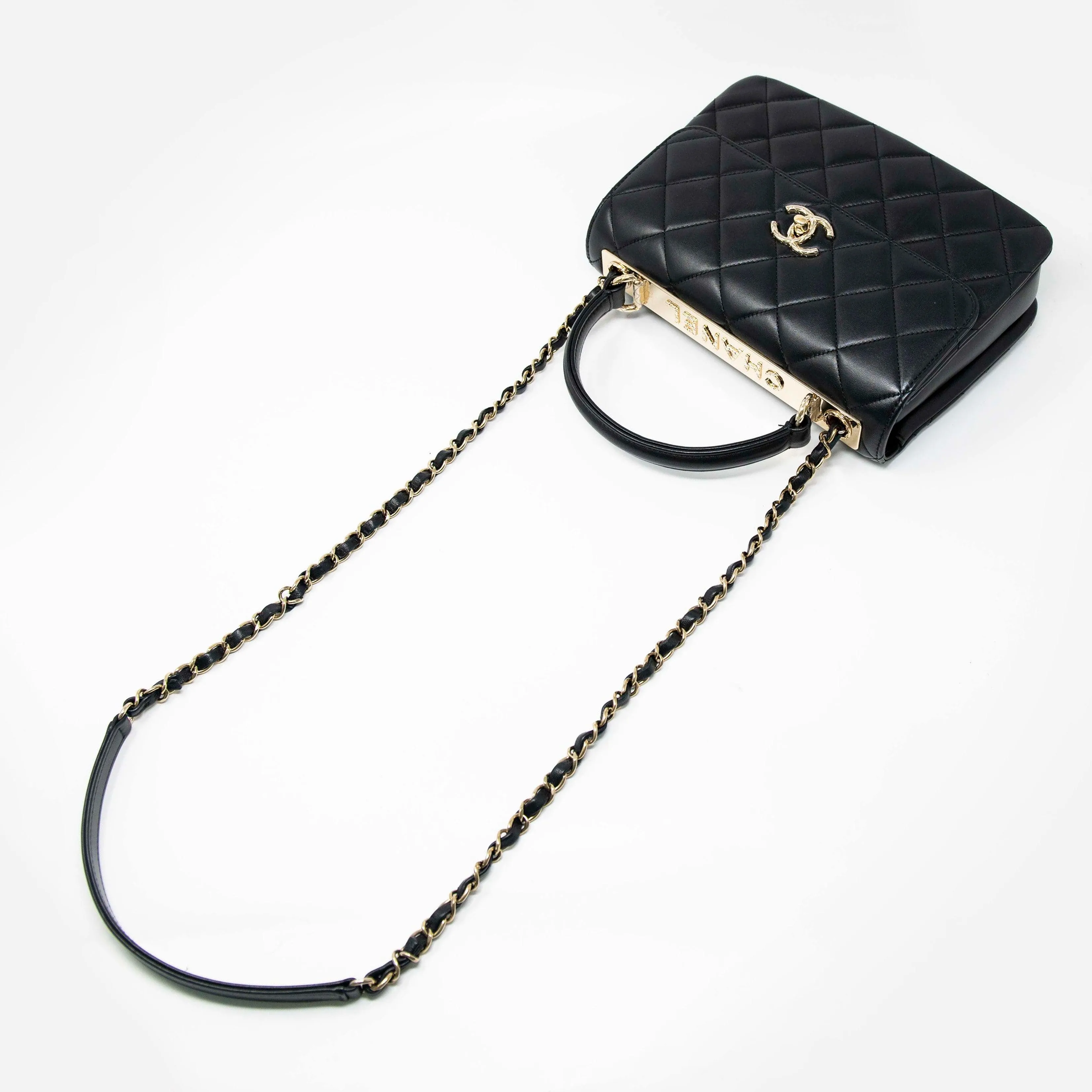 Chanel Black Medium Trendy Flap