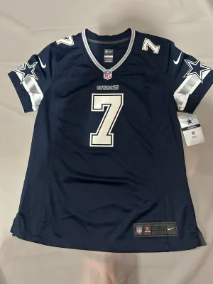 Dallas Cowboys NFL #7 Diggs Nike On Field Women Jersey