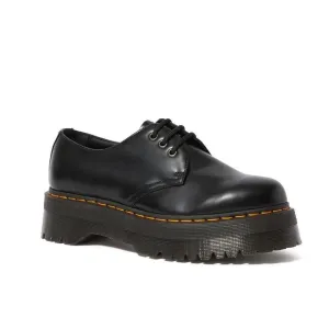 Dr Martens 1461 Quad Black Polished Smooth Shoes