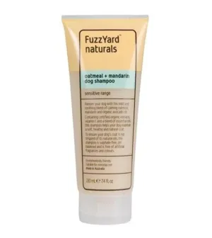 FuzzYard Oatmeal and Mandarin Sensitive Shampoo For Dogs