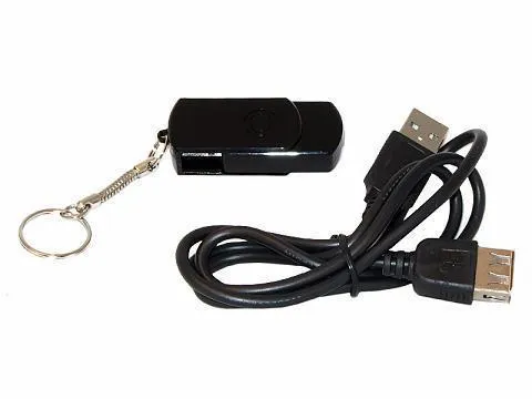 Hidden Portable Mini Rechargeable DVR Security U-Disk Camera Recorder