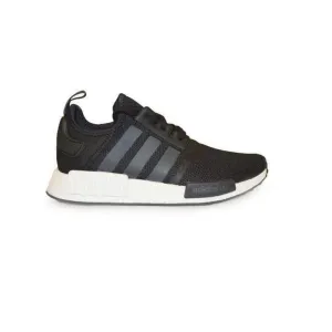 Juniors Adidas NMD_R1 J 'Core Black' - S80206 - Black White Trainers