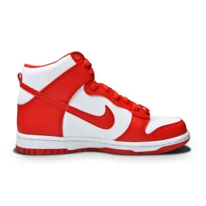 Juniors Nike Dunk High (GS)  - DB2179 106 - White University Red