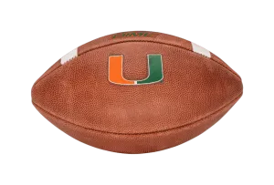 Miami Hurricanes Official Adidas Game Model Football