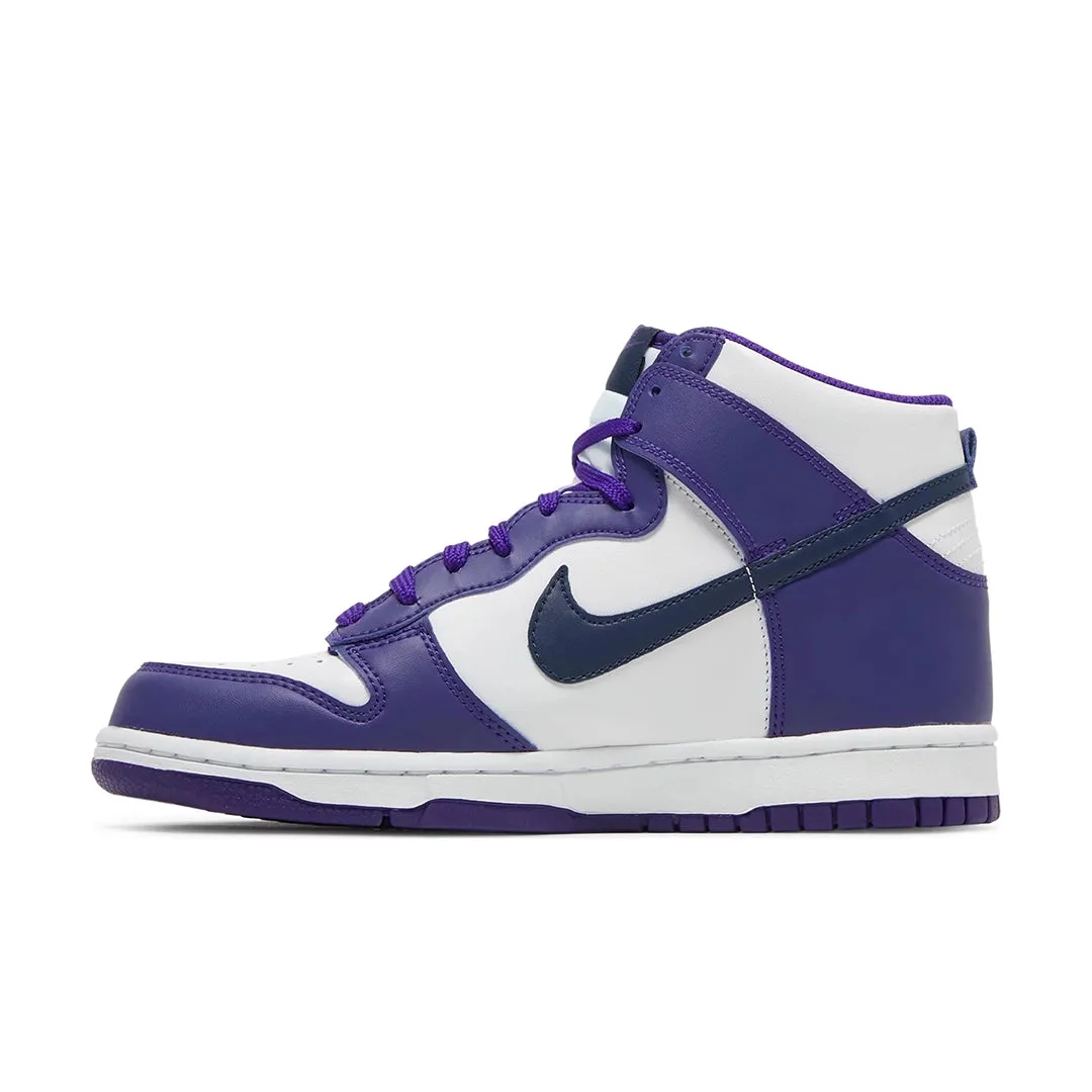 Nike Dunk High Electro Purple Midnight Navy (GS)