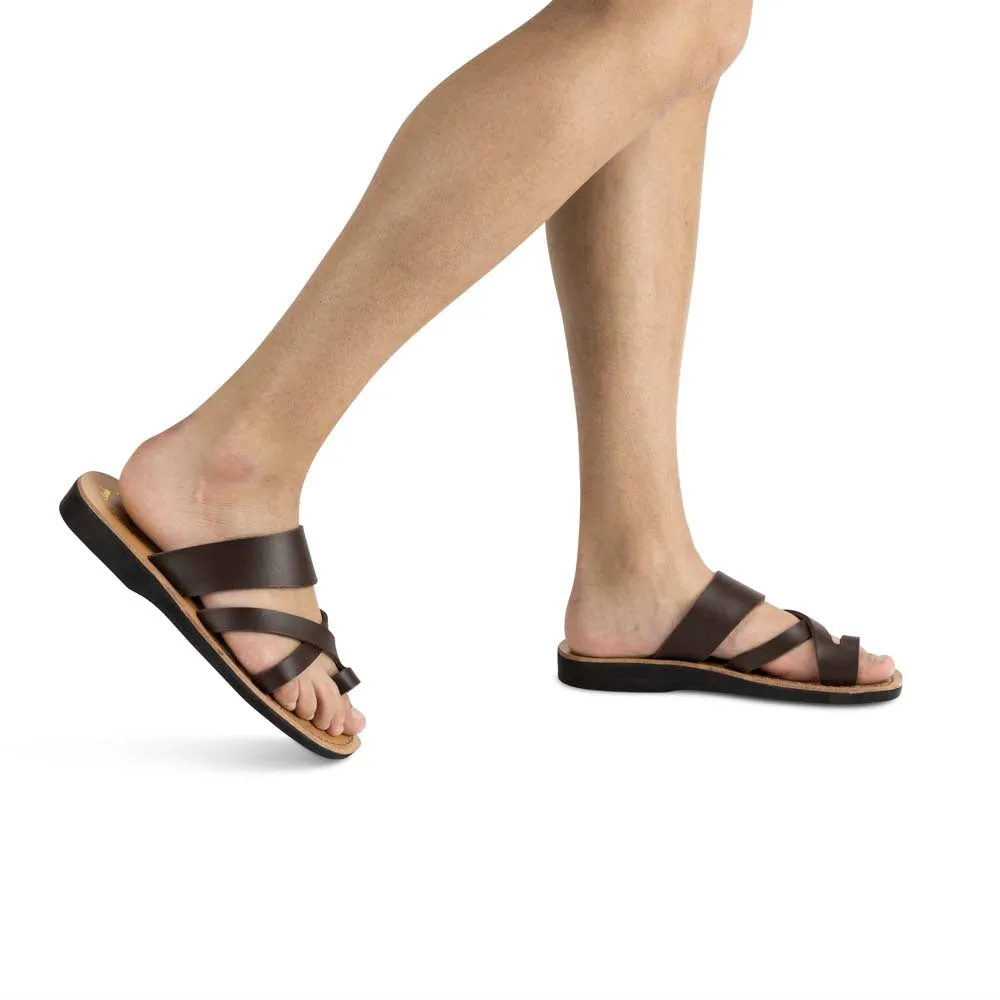 The Good Shepherd  Vegan - Leather Alternative Sandal | Brown