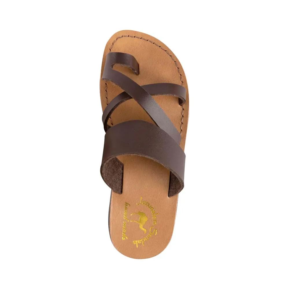 The Good Shepherd  Vegan - Leather Alternative Sandal | Brown